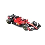 Bburago Formula 1 F1 FERRARI SF-23 With Helmet LECLERC (2023) - 1:43 Scale - Die-Cast Replica Collectible Race Car, Black - Image 4
