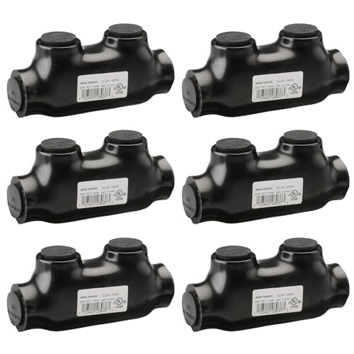 Vis hexagonale de 2,2 cm pour connecteurs isolés noirs Wengart en aluminium 6061-T6