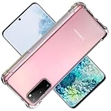 対応 Galaxy S20 Plus SC-52A SCG02 ケース クリア ケース Galaxy S20Plus カバー TPU GalaxySC-52A 保護ケース カバー背面 Galaxy S20 Plus ンプロテクター シェル クバー クリア ソフト 透明シェル ンプロテクター ​シェル【耐衝撃 エアバッグ 滑り止め すり傷防止 薄型 軽量 シェル スリム 携帯便利】