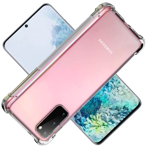 対応 Galaxy S20 Plus SC-52A SCG02 ケース クリア ケース Galaxy S20Plus カバー TPU GalaxySC-52A 保護ケース カバー背面 Galaxy S20 Plus ンプロテクター シェル クバー クリア ソフト 透明シェル ンプロテクター ​シェル【耐衝撃 エアバッグ 滑り止め すり傷防止 薄型 軽量 シェル スリム 携帯便利】