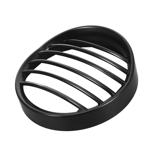 PRETYZOOM Classic Style Motorcycle Headlight Guard Protective Cover for Front Lamp Easy Installation