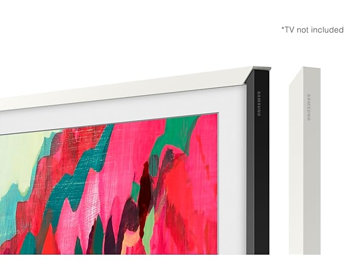 Samsung Rahmen The Frame 65" Weiß Modern, VG-SCFF65WTBXC, kompatibel mit The Frame 2021-2025 (LS03B, LS03BG, LS03D, LS03F)