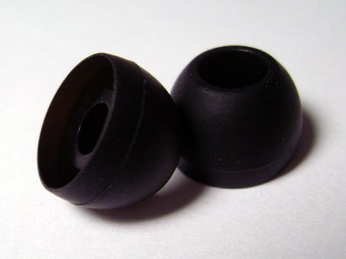 Gadget Zoo - Juego de almohadillas de gel de repuesto para auriculares Sony MDR, CX y EX, Sennheiser CX y IE, Apple, Sharp, Panasonic HJE, Skullcandy, ezGears, JVC, Phillips, Creative, Sony Ericsson, Denon, Monster, Griffin y JBL, medianas, color negro