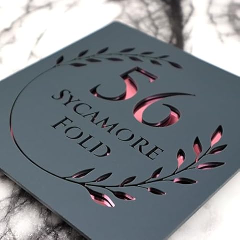 K Smart Sign Bellissima S1 F1 House Sign Cover