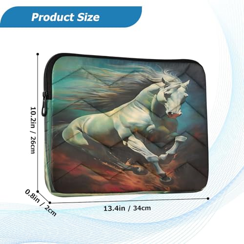 Funda para laptop 13-14 pulgadas impermeable color caballo miniatura 3