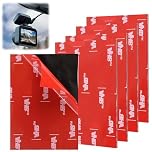 6PCS Dash Cam Sticky Pads, 3M VHB Heavy Duty Adhesive Mounts for Nextbase Dashcams Series 2-122, 222X, 322GW, 422GW, 522GW, 622GW, Universal Camera Mounting Pads