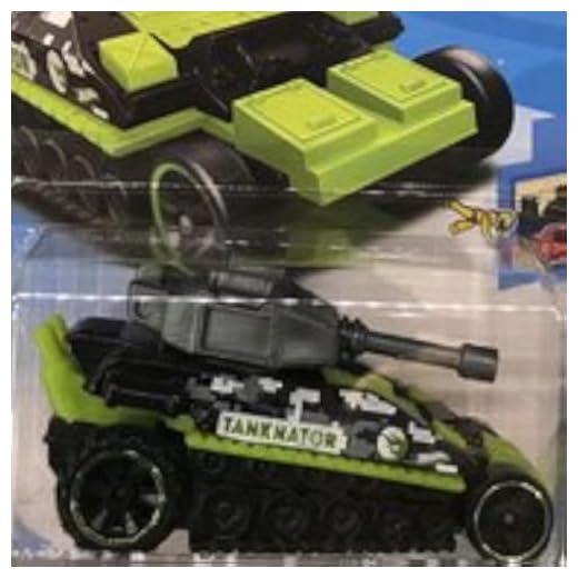 Hot Wheels 2018 HW Ride-Ons Tanknator (Tank), Green (Treasure Hunt)