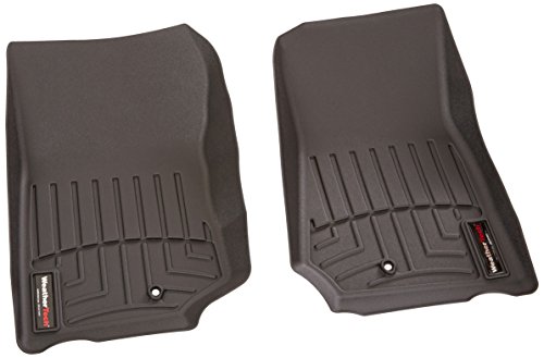 WeatherTech Custom Fit Front FloorLiner for 2007-2013 Jeep Wrangler/Wrangler Unlimited (Black)