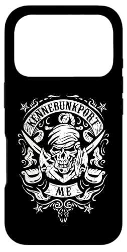 Kennebunkport Maine Pirate Skull and Crossed Swords�f�U�C�� �X�}�z�P�[�X iPhone 17 Pro �p