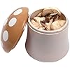 Hutzler BPA free plastic Mushroom Saver, Brown