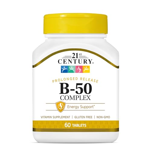 21st Century B 50 Complex Prolonged Release Tablets 60 Count (Pack of 1)