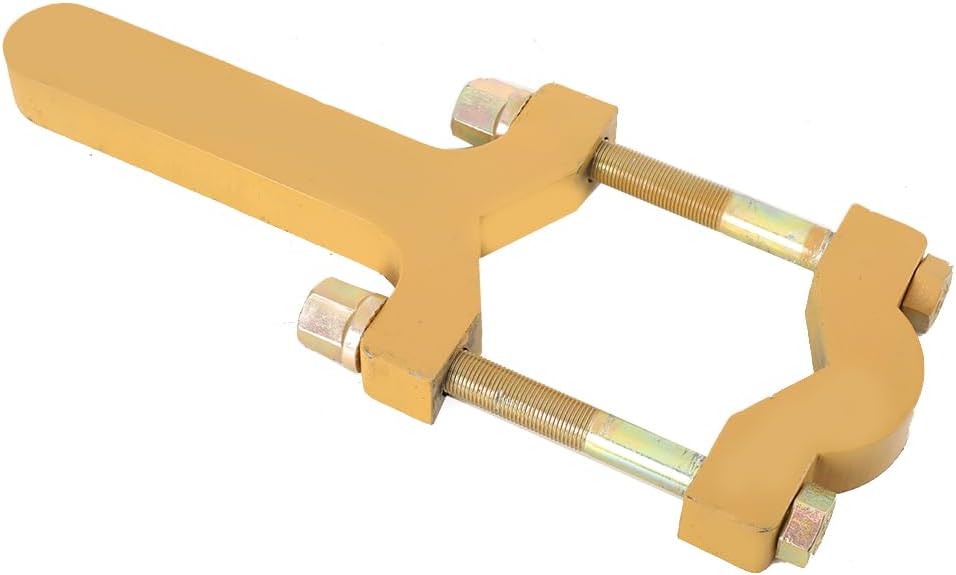 Exchange Cylinder Seal Kit Tool Wrench, 48mm-125mm Openning Size Cylinder Seal Kit Remove Wrench Compatible for John Deere Hitachi Compatible for Komatsu CAT Volvo(Max Length 375MM)