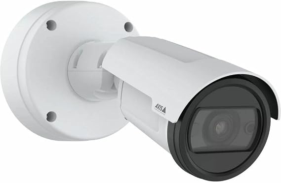AXIS P1475-LE 2 Megapixel Indoor/Outdoor Full HD Network Camera - Color - Bullet - White - TAA Compliant