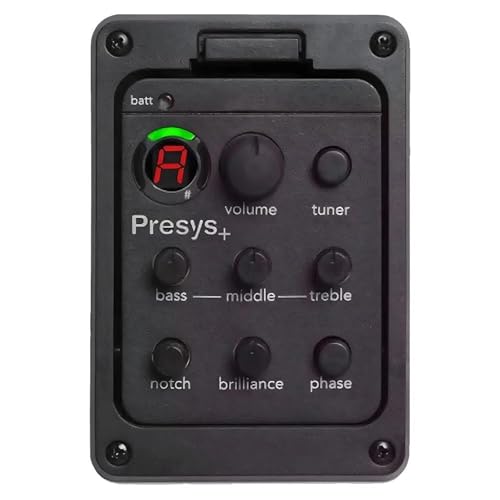 Pastilla Piezoeléctrica Pastilla Piezoeléctrica Preamplificador Integrado Pastilla De Guitarra Acústica De 4 Bandas Preamplificador EQ Sintonizador Preamplificador De Mezcla De Micrófonos Accesorios D