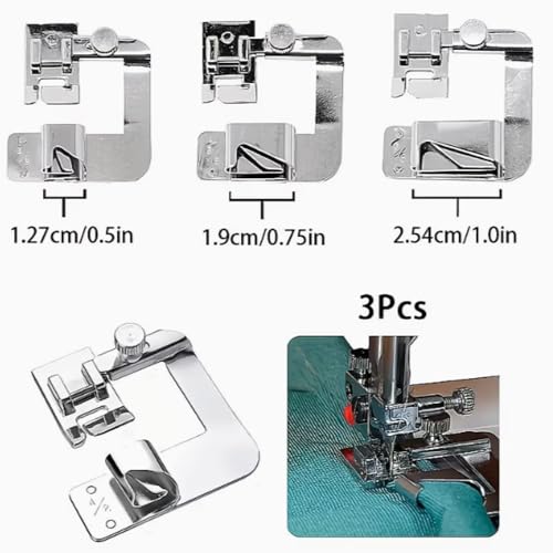 Set de 3 Pies Para Máquina de Coser Multifuncionales miniatura 2