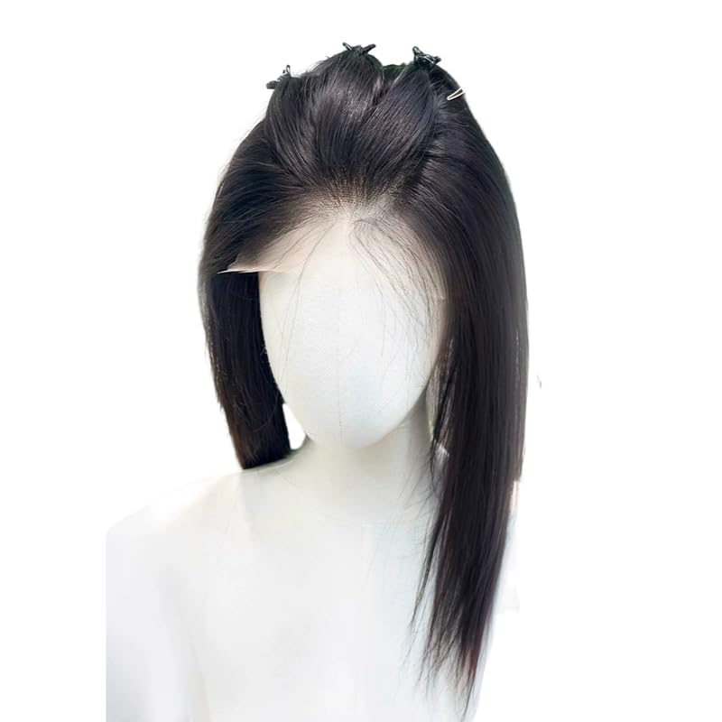 FENSIR® Women's Invisible Lace Front Wig – Natural Hairline & Seamless Hairpiece | Gray Hair Coverage & Volume-Boosting Fluffy Hair Replacement-image-27