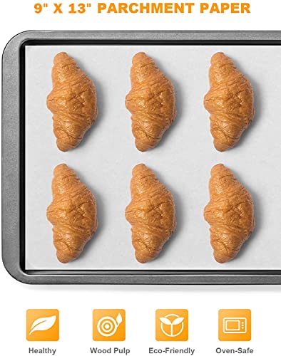220 Pcs Parchment Paper Sheets, Baklicious Pre-Cut Non-Stick Parchment Baking Paper For Air Fryer, Oven, Bakeware, Steaming, Cooking Bread, Cupcake, Meat, Cookies #TOP3
