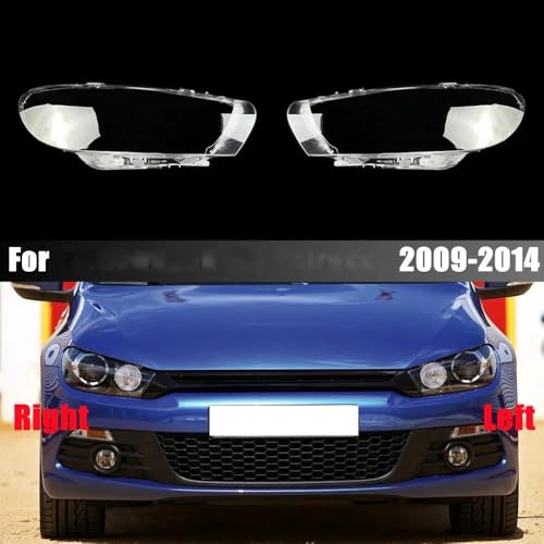Couvercle phare transparent pour Scirocco coque de remplacement