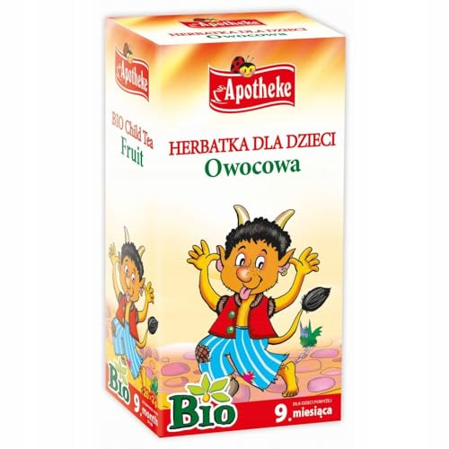 Té para niños - fruta BIO 20 x 2 g APOTHEKE Té para niños - fruta BIO 20 x 2 g APOTHEKE