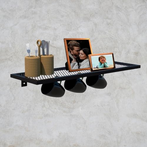 LAURINDO'S, Prateleira Grade 20x44cm Charme Urbano Estilo Industrial