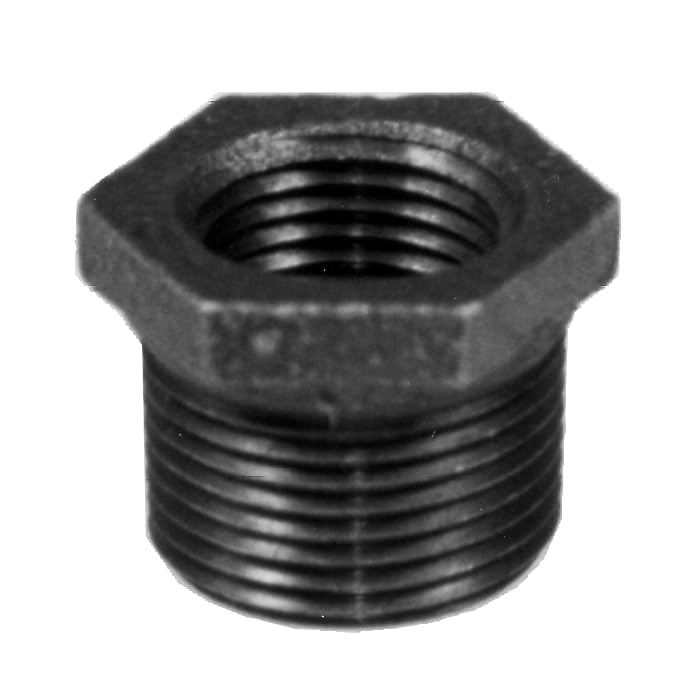 Douille hexagonale noire évite les fuites Legend Valve SA 10,2 x 5,1 cm robuste
