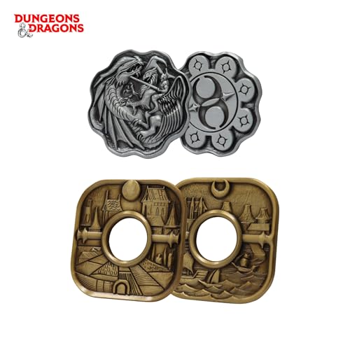 Fanattik Dungeons & Dragons répliques de collection en métal numérotées 4