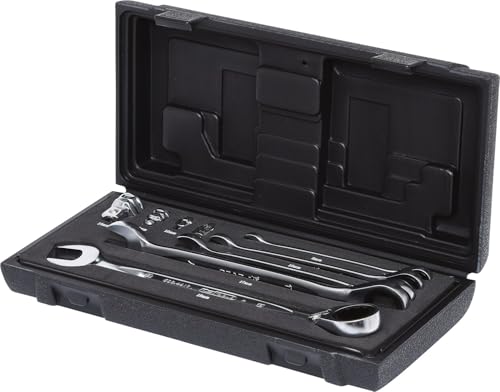 Cles mixtes a cliquet KS TOOLS 503.4650 pour ecrous difficiles d acces - 2