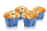 STech Denim-Style Baking Cups, Set of 4