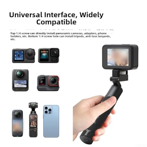 Perche invisible Insta360 X5 X4 pliable pour éliminer les bras lourds en vidéo