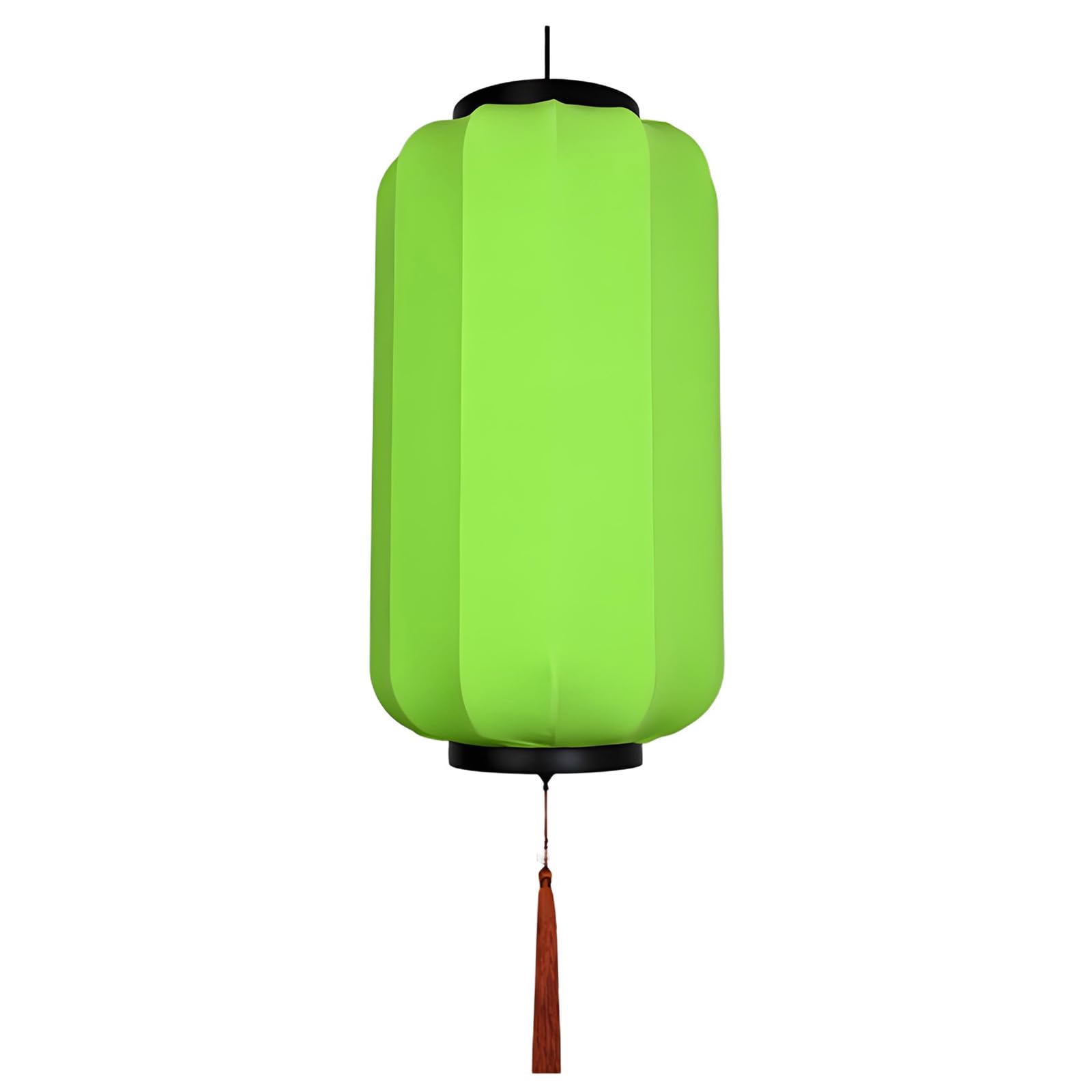 SBZIOJHDR Chinese-style lanterns, Red Lanterns Decorative with Tassels, Creative Hanging Lamp Shade for Chinese New Year(Green,10in)