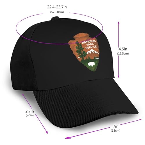 National Park Service Home Unisex Classic Adjustable Curved Brim Baseball Cap, Trucker Hat2