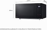 LG MH7032JAS NeoChef Forno a Microonde con Grill 30 litri, Potenza 900W, Rivestimento EasyClean Facile e Veloce da Pulire, Scongelamento, Ricette, Timer e Orologio, Smart Diagnosis, Nero - 9