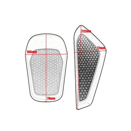 Protection latérale réservoir carburant CM1100 finition premium