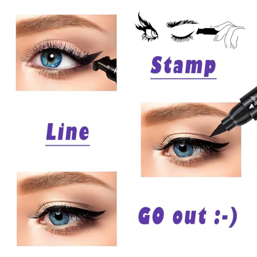 Delineador de ojos líquido set 4 unidades miniatura 3