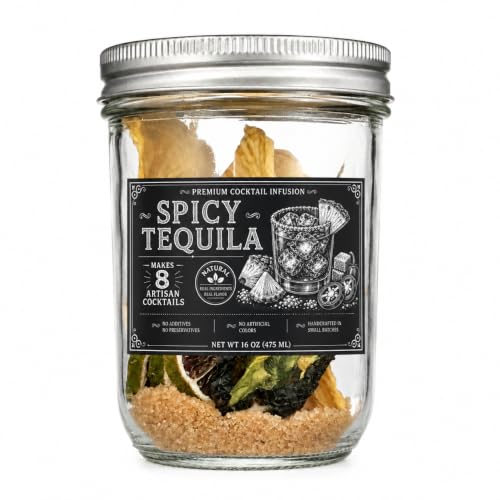 Spicy Tequila Cocktail Kit | Cocktail Infusion Kit | Margarita| For Tequila