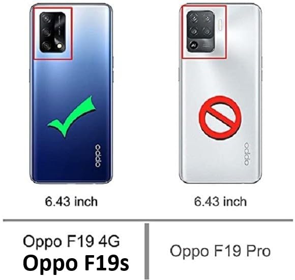 Image of Bintage Mac Safe Design Hard Slim Back Case | Soft Border Camera Protect | Dual PU Leather Finish Back Cover Compatible for Oppo F19 / Oppo F19s 4G - White & Brown