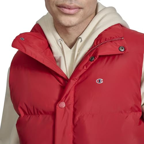 Image of Champion Men's Puffer Vest With Logo