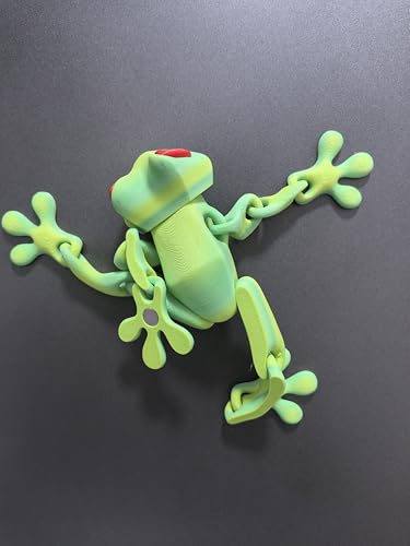 Imán de rana impreso 3D de 7.92 pulgadas para refrigerador miniatura 4