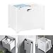 Barrageon Cesta Ropa Sucia Plegables 32 Litros Montado Pared Canastas Lavandería Contenedor Cuarto Lavado Plegable Cestas Con Asa Baño Dormitorio Juguete Almacenamiento - Blanco