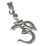 Aum, Om, Kettenanhänger aus 925 Sterlingsilber