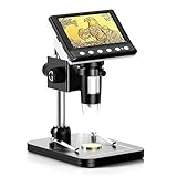 Hayve 4.3'' IPS Coin Microscope, 1000X Magnification Digital...