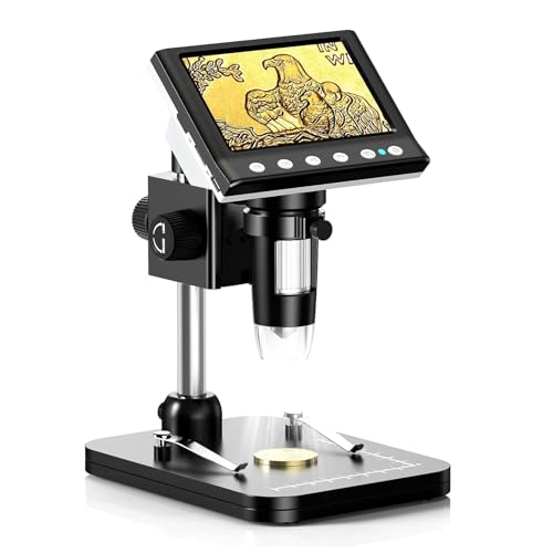 Hayve 4.3 IPS Digital Coin Microscope with LEDs