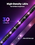 Govee TV LED Backlight 2, 18.4ft Cuttable TV Lights for 32-86 Inch TVs | RGBWIC LED Strips Lights for Monitors, Support 210+ Scene Modes & Music Sync,Smart APP and Voice Control, Easy Intall