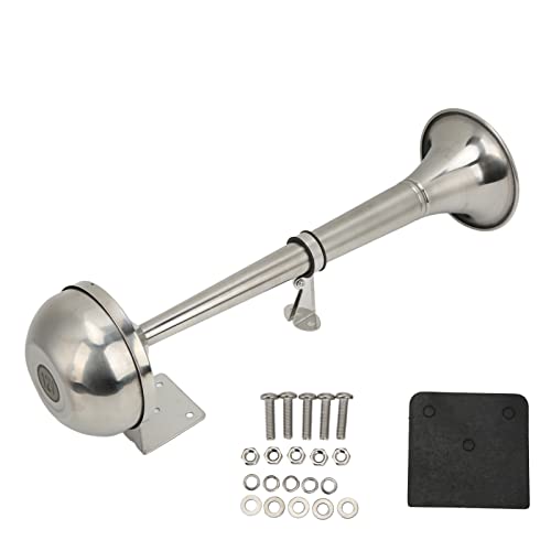 Clacson Per Barca 12V In Acciaio Inox 304 - Tromba Adaria Marina Per Barche, Camper E SUV | Installazione Semplice - Foto 10