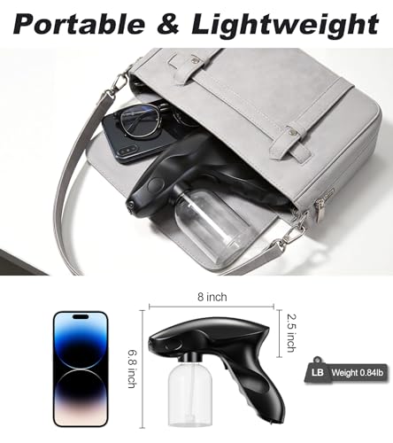 Image of Spray Tan Machine, Gun Portable & Cordless, Lightweight & Even Atomization | Spray Tan Machine, Spray Tan Gun for At Home Spray Tan Travel Beach Salon DIY Mobile Use, One-Touch Operation, Type-C Charge