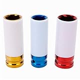 Arbeiten Sie gut mit Handwerkzeugen für normale Stollen. Kann auch mit Schlagschrauber verwendet werden, wenn beschädigte und hartnäckige Muttern eingesetzt werden.