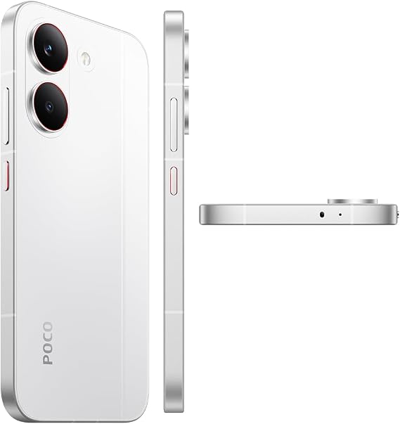 XIAOMI Poco X8 Pro 5G Smartphone 8+512GB Android 16 White Mediatek Dimensity 8500 Ultra Ultra Bright AMOLED Display 6500mAh 100W 50MP Sony IMX882 with Charger