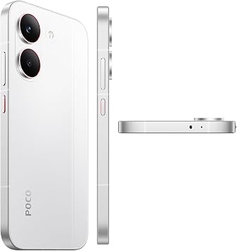 XIAOMI Poco X8 Pro 5G Smartphone 8+512GB Android 16 White Mediatek Dimensity 8500 Ultra Ultra Bright AMOLED Display 6500mAh 100W 50MP Sony IMX882 with Charger