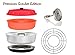 Sun and Ice Omnia Spar-Set 4-teilig - Camping Backofen Sonder Edition + Silikonform + Aufbackgitter + Profi Backofenthermometer -