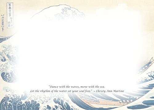 Pop-Up Art Greeting Card- The Great Wave Feat. Shibas- For All Occasions-- Art, Pop-Up, Friendship, Love, Birthday, Family, Congrats, Encouragement, Miss You, Thank You, Valentine’s Day, Mother’s Day - Fold Flat, Envelope Included #TOP3